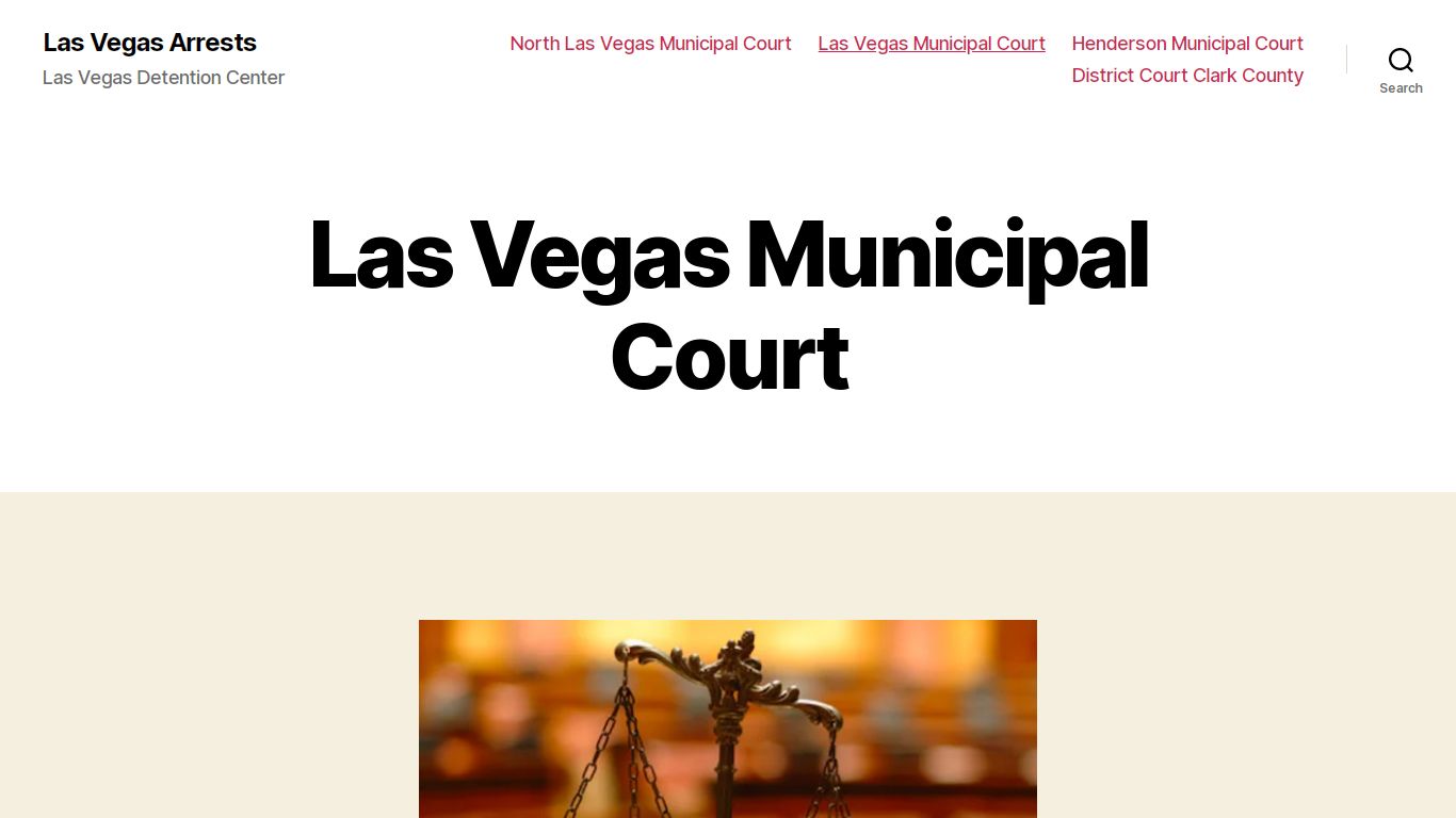 Las Vegas Municipal Court - Las Vegas Arrests
