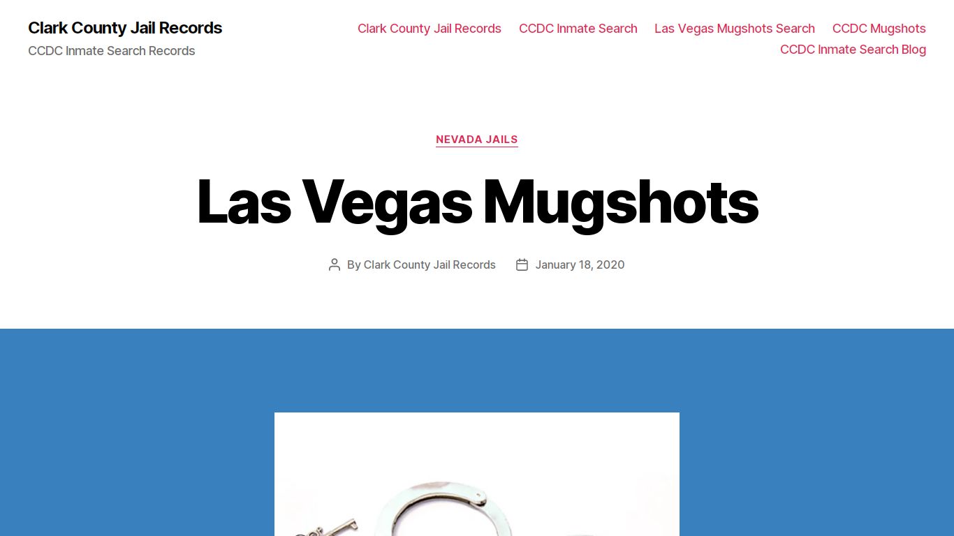 Las Vegas Mugshots - Clark County Jail Records